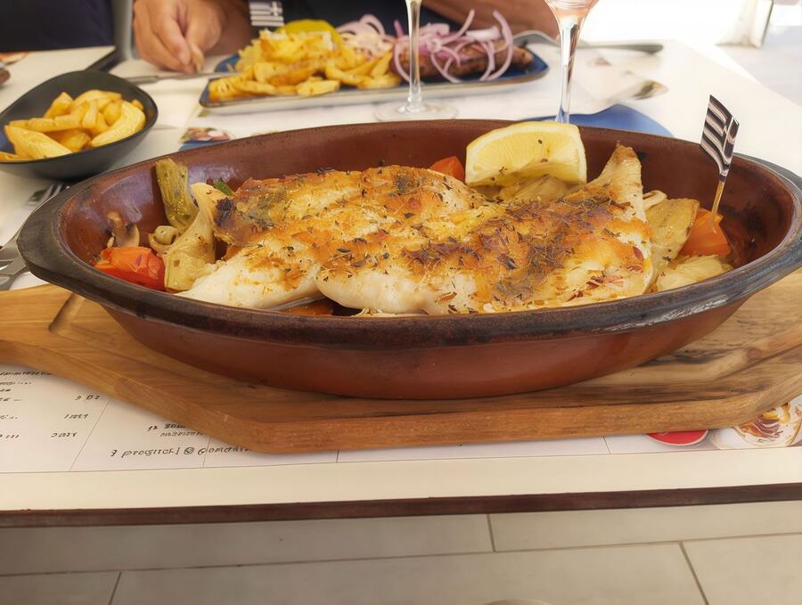 Dorada al horno